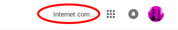Acc&egrave;s au compte Google+