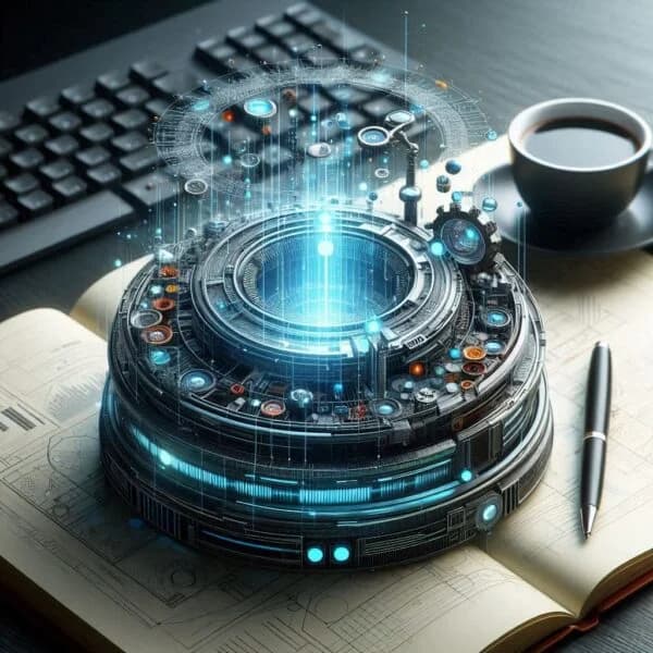 Un topic cluster 600x600 1 Topic Clusters : La Clé pour Organiser votre Contenu et Booster votre SEO